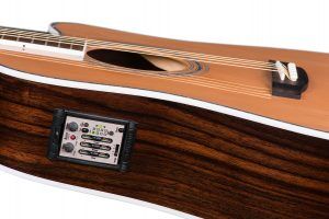 ZAD80CE Solid Cedar/Rosewood Acoustic Electric “AURA” Pro Series