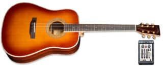 ZAD900E Solid Spruce/Rosewood Acoustic Electric AURA Pro Series Full Box 50th Anniversary Tobacco Sunburst